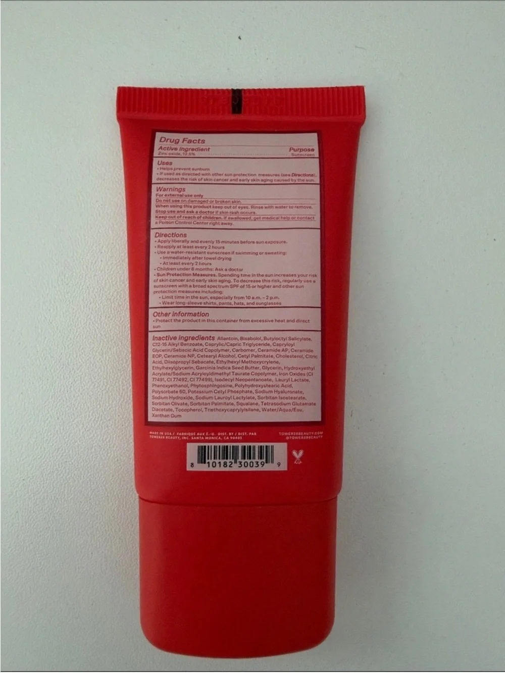 Tower 28 SOS spf 30 Face Guard. New, sealed. 20ml